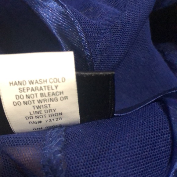 Frederick’s of Hollywood sheer blue robe, size L - Picture 14 of 14